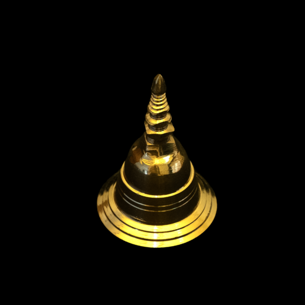 ( V-I156 ) 3 Inches Traditional Brass Karanduwa