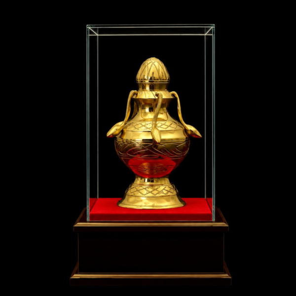 ( V-i051 ) 6" Punkalasa with Luxury Wooden Display Box