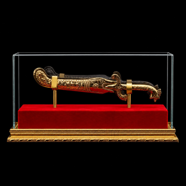( V-i001 ) 10'' Sword With Modern Display Box (Decorative Frame)