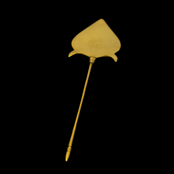 ( V-i164 ) Royal Brass Lord Murugan Velayudha
