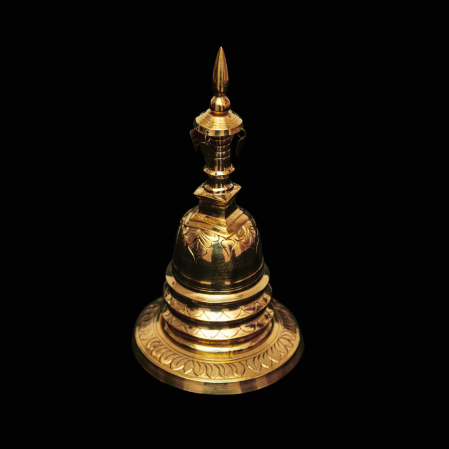 ( V-i173 ) 12" Heritage Karanduwa Relic Stupa